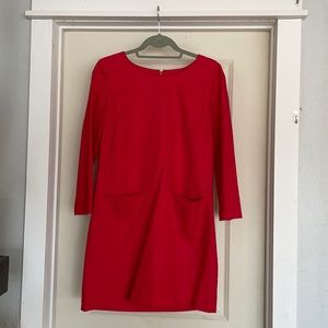 J. Crew shift dress with front pockets size 4